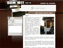 Tablet Screenshot of dom-wit.pl